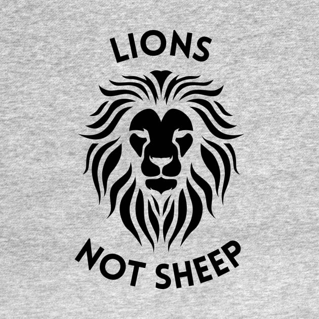 Lions Not Sheep Conservative Maga Trump Republican by PoliticalBabes